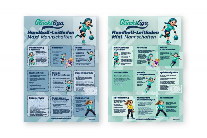 Abbildung zweier Plakate nebeneinander